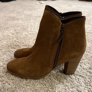 Cole haan Brown Suede Ankle Boots